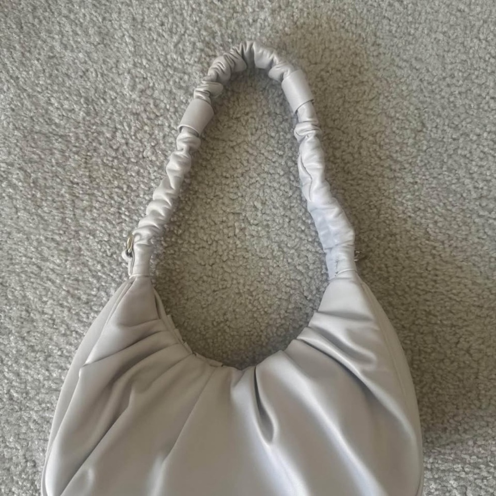Elegant Gray Women's Hobo Bag